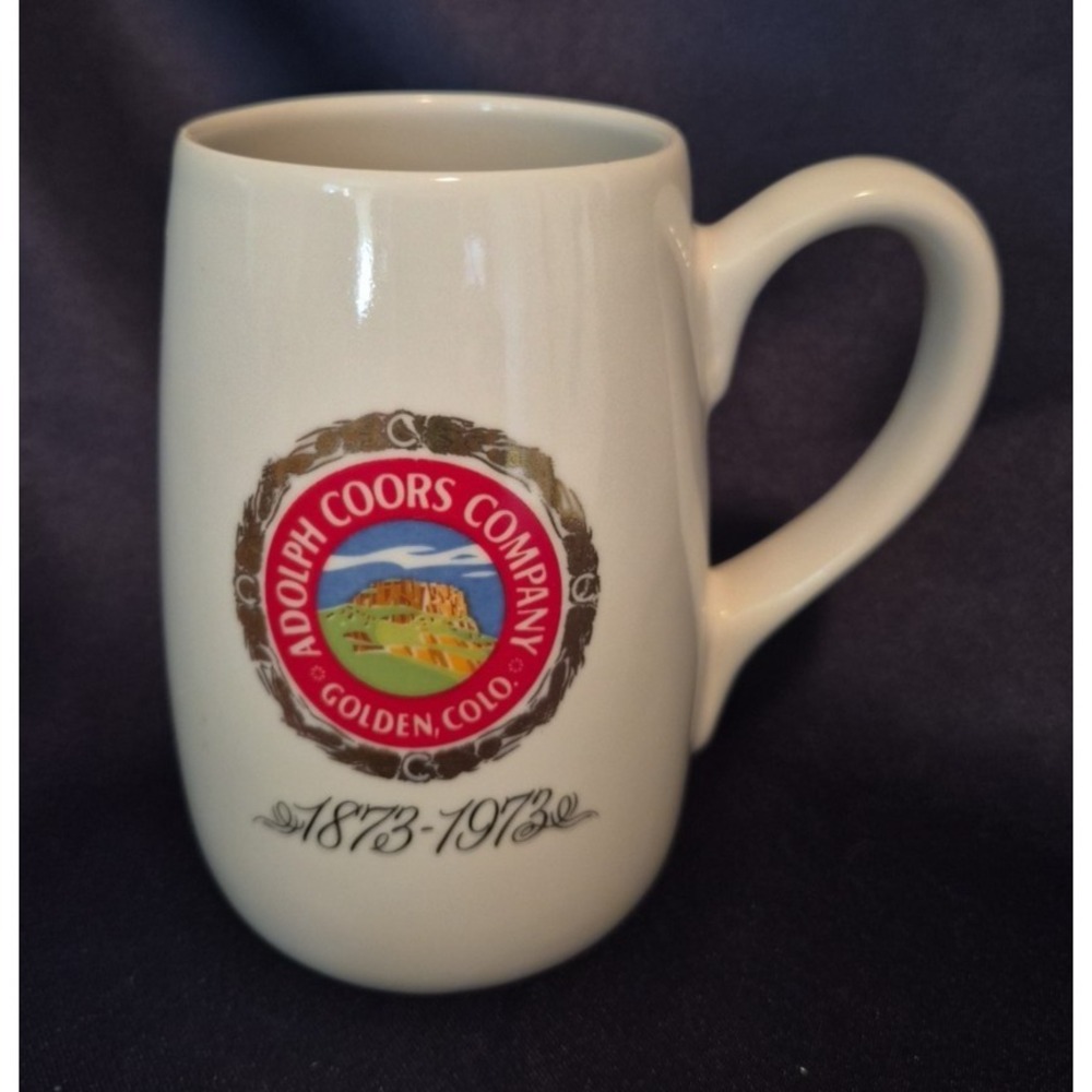 Vintage Adolph Coors Company Golden CO 100‎ Year 1873-1973 Cup